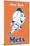 MLB New York Mets - Retro Logo 11-Trends International-Mounted Poster