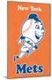 MLB New York Mets - Retro Logo 11-Trends International-Mounted Poster