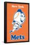 MLB New York Mets - Retro Logo 11-Trends International-Framed Poster