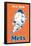 MLB New York Mets - Retro Logo 11-Trends International-Framed Poster