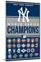 MLB New York Yankees - Champions 23-Trends International-Mounted Poster