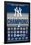 MLB New York Yankees - Champions 23-Trends International-Framed Poster