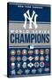 MLB New York Yankees - Champions 23-Trends International-Stretched Canvas