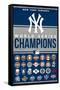 MLB New York Yankees - Champions 23-Trends International-Framed Stretched Canvas
