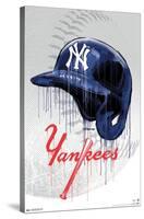 MLB New York Yankees - Drip Helmet 20-Trends International-Stretched Canvas