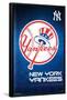 MLB New York Yankees - Logo 16-Trends International-Framed Poster