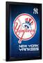 MLB New York Yankees - Logo 16-Trends International-Framed Poster