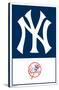 MLB New York Yankees - Logo 22-Trends International-Stretched Canvas
