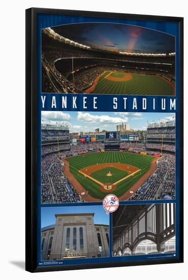 MLB New York Yankees - Stadium 16-Trends International-Framed Poster