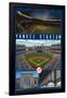 MLB New York Yankees - Stadium 16-Trends International-Framed Poster