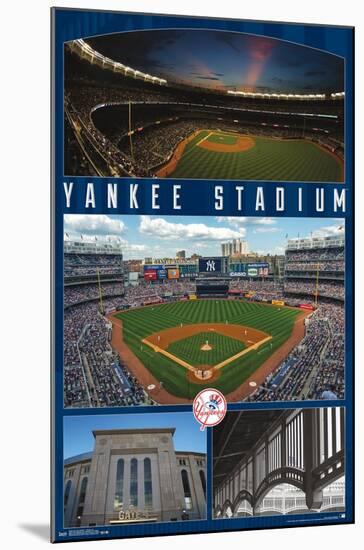 MLB New York Yankees - Stadium 16-Trends International-Mounted Poster