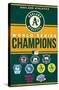 MLB Oakland Athletics - Champions 23-Trends International-Stretched Canvas