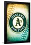 MLB Oakland Athletics - Logo 14-Trends International-Framed Poster
