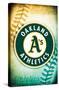 MLB Oakland Athletics - Logo 14-Trends International-Stretched Canvas