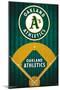 MLB Oakland Athletics - Logo 20-Trends International-Mounted Poster