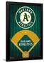 MLB Oakland Athletics - Logo 20-Trends International-Framed Poster