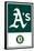 MLB Oakland Athletics - Logo 22-Trends International-Framed Poster