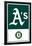 MLB Oakland Athletics - Logo 22-Trends International-Framed Poster