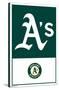 MLB Oakland Athletics - Logo 22-Trends International-Stretched Canvas