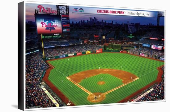 MLB Philadelphia Phillies - Citizens Bank Park 19-Trends International-Stretched Canvas