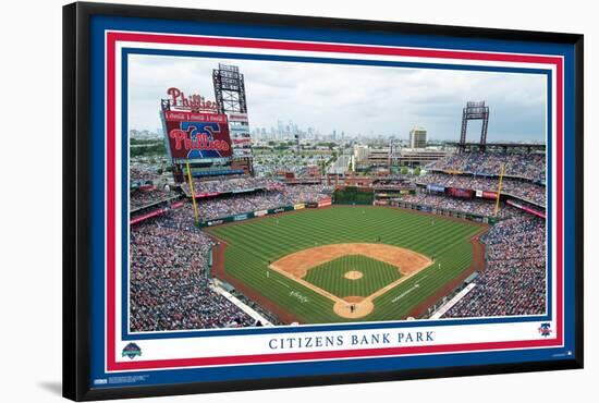 MLB Philadelphia Phillies - Citizens Bank Park 22-Trends International-Framed Poster