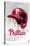MLB Philadelphia Phillies - Drip Helmet 22-Trends International-Stretched Canvas
