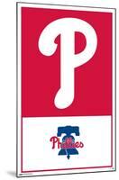 MLB Philadelphia Phillies - Logo 22-Trends International-Mounted Poster