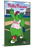 MLB Philadelphia Phillies - Phillie Phanatic-Trends International-Mounted Poster