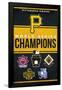 MLB Pittsburgh Pirates - Champions 23-Trends International-Framed Poster