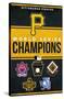 MLB Pittsburgh Pirates - Champions 23-Trends International-Stretched Canvas