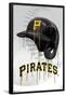 MLB Pittsburgh Pirates - Drip Helmet 22-Trends International-Framed Poster