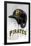 MLB Pittsburgh Pirates - Drip Helmet 22-Trends International-Framed Poster