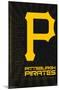 MLB Pittsburgh Pirates - Logo 16-Trends International-Mounted Poster