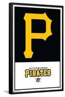 MLB Pittsburgh Pirates - Logo 22-Trends International-Framed Poster