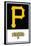 MLB Pittsburgh Pirates - Logo 22-Trends International-Framed Poster