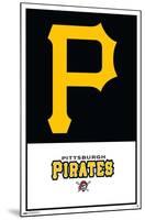 MLB Pittsburgh Pirates - Logo 22-Trends International-Mounted Poster