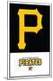 MLB Pittsburgh Pirates - Logo 22-Trends International-Mounted Poster