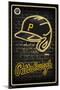 MLB Pittsburgh Pirates - Neon Helmet 23-Trends International-Mounted Poster