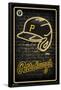 MLB Pittsburgh Pirates - Neon Helmet 23-Trends International-Framed Poster