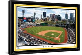 MLB Pittsburgh Pirates - PNC Park 22-Trends International-Framed Poster