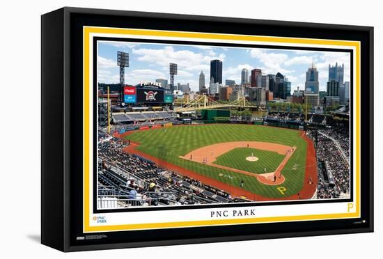 MLB Pittsburgh Pirates - PNC Park 22-Trends International-Framed Stretched Canvas