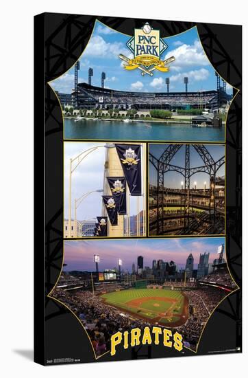 MLB Pittsburgh Pirates - PNC Park-Trends International-Stretched Canvas