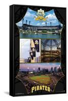 MLB Pittsburgh Pirates - PNC Park-Trends International-Framed Stretched Canvas