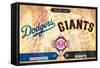 MLB Rivalries - Los Angeles Dodgers vs San Francisco Giants-Trends International-Framed Stretched Canvas