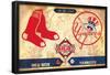 MLB Rivalries - New York Yankees vs Boston Red Sox-Trends International-Framed Poster