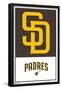 MLB San Diego Padres - Logo 22-Trends International-Framed Poster