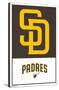 MLB San Diego Padres - Logo 22-Trends International-Stretched Canvas