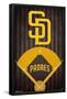 MLB San Diego Padres - Logo-Trends International-Framed Poster