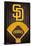 MLB San Diego Padres - Logo-Trends International-Framed Poster