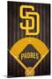 MLB San Diego Padres - Logo-Trends International-Mounted Poster